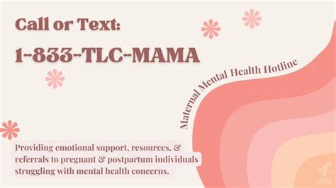 HHS Celebrates National Maternal Mental Health Hotline’s First ...